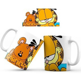 Mug Taza Garfield Gato Programa Cartoon