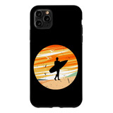 iPhone 11 Pro Max Surfing Retro - Funda Vintage Para Deporte