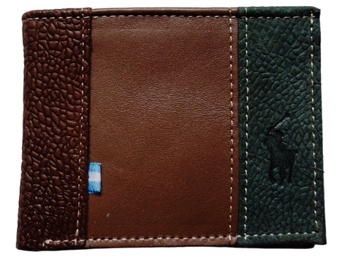 Billeteras Cuero Línea Económica Sello Caballo Polo Pack 12