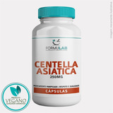 Centella Asiática 250mg Contém 120 Cápsulas - Produto Vegano