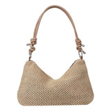 Bolso De Mano De Playa Informal, Bolso De Playa De Paja, Bol