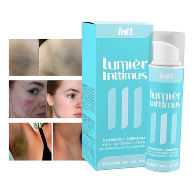 Creme Clareador Intimo Corpo Lumier Inttimus | MercadoLivre