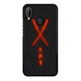 Funda Protector Para Huawei Dagas Rojas Cultura Japon 