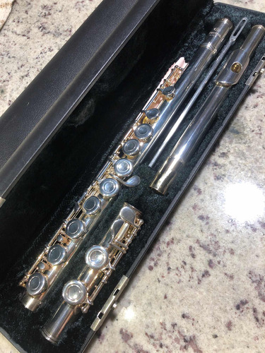Flauta Transversal Emerson Usa, Usada