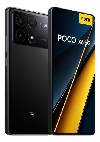Pocophone X6 Pro Preto 512gb 12ram Nf+ Brinde 2024