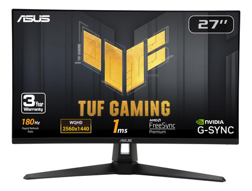 Asuaa Asus Tuf Gaming Monitor Hdr De 27 Pulgadas P (vg27aq3.