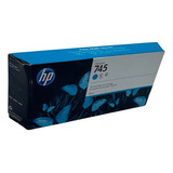 Cartucho Original Hp 745 Cyan F9k03a