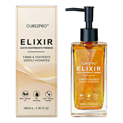 Aceite Corporal Reafirmante Hidratante Elixir, 3.38 Fl.oz C