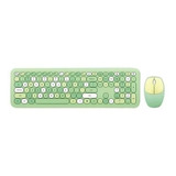 Combo Teclado / Mouse Multicolores Teclas Silenciosas  Moffi