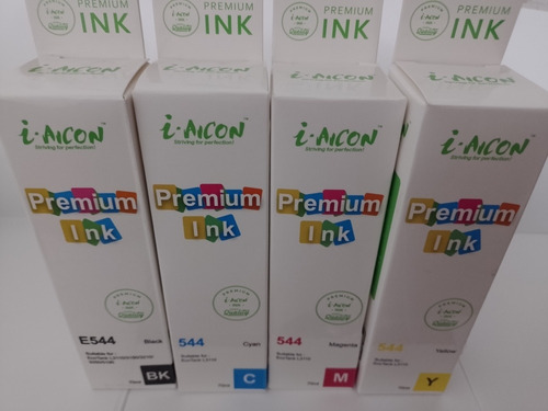 Pack De Cuatro Tintas Genéricas 544 Epson 