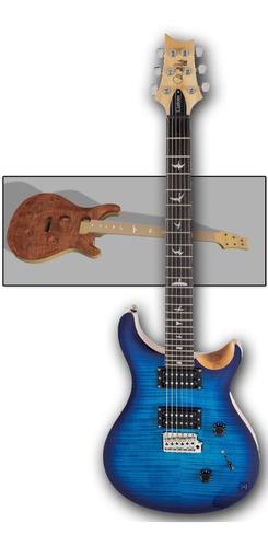 Archivos Stl P/luthier Guitarra Prs Se 24 A Escala Real