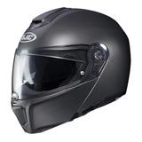 Casco Moto Hjc Rebatible Rpha 90s Solid Flat Titanio Avant