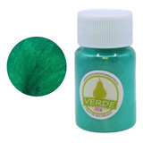 Pigmento Verde Perlado Para Resina Epóxica - 10gr