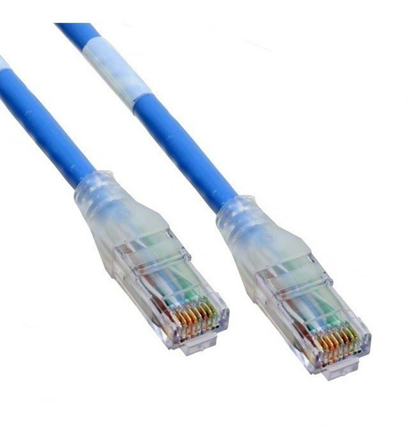 Patch Cord Cable Parcheo Red Utp Categoria 6 1.2 M  Azul