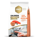 Amity Cat Low Grain Salmón Adult Sterilized 7kg. Np
