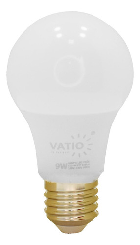 Bombillo Led 9w Luz Dia E27 Multivoltage (6400k) (22004)