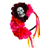 Diadema Cintillo Catrina Calavera Halloween