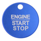 6 Car Start Stop Button Sticker Cover Fácil De Instalar
