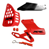 Kit Protecciones 2 Honda Tornado Xr250 Y Tapa Filtro De Aire