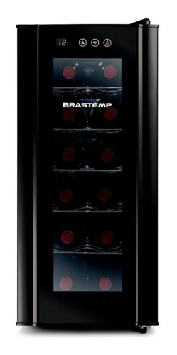 Adega De Vinhos Brastemp Para 12 Garrafas Com Painel Touch 220v Bzc12be