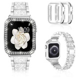 Malla Para Apple Watch Brillante Series6/5/4/3/2/1 (plata) 
