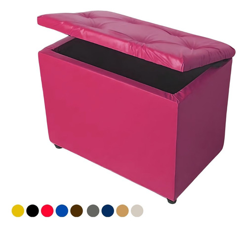 Puff Bau Suede Decorativo Organizador Objetos Calçadeira 