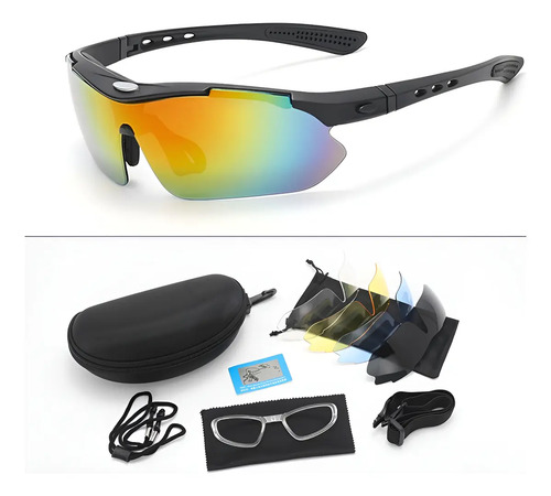 Gafas De Sol Polarizadas Para Ciclismo Deportivo Con 5 Lente