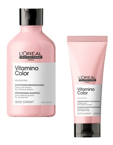 Shampoo E Condicionador Profissional Loreal Vitamino Color 