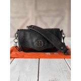 Bandolera Negra De Piel Tory Burch