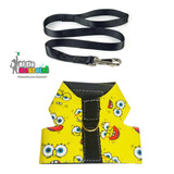 Ropa Bob Esponja P/cuyo Conejo Huron Hamster Cobaya Y Correa