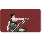 Mousepad Xl 58x30cm Cod.490 Anime Attack On Titan Levi Acker