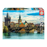 Puzzle Rompecabeza 2000 Pzas Vistas De Praga Educa 18504