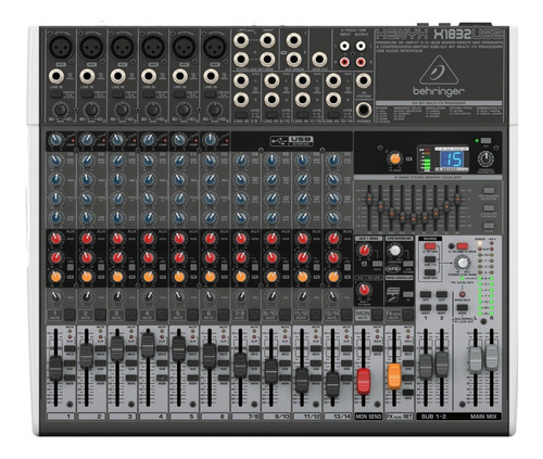 Consola Mixer Behringer Xenyx X1832 Usb 18 Canales