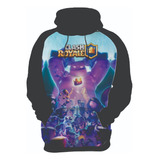 Blusa De Frio Moletom Clash Royale Carta Raras E Epicas 01