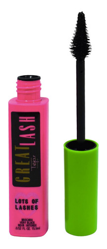 Mascara Para Pestañas Great  Lash Tejar Negro Super Volumen 