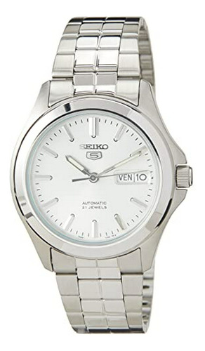 Reloj Seiko Dos Tonos Con Esfera Blanca.