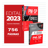 Kit Apostila Pm Sp Cfo Aluno Oficial + 1000 Questões Ed Nova