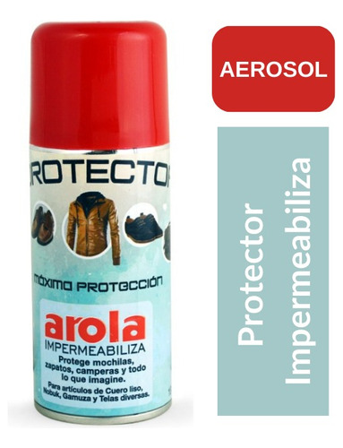 Protector Arola Impermiabilizante Para Gamuza Y Nobuck 