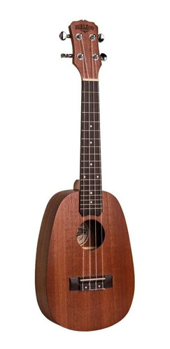 Ukulele Malibu Abacaxi Concert Sapele Natural Fosco - 23sp