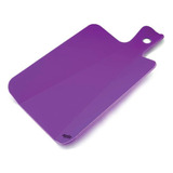 Tabla De Cortar Picar Plegable Antideslizante Mage 23x28cm Color Violeta Unicolor
