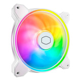 Fan 140mm Cooler Master Mf140 Halo 2 Argb White Edition