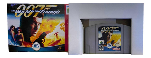 Fita 007 The World Is Enough N64 Usada Caixa Repro