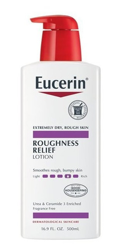 Eucerin Crema Facial Locion Rougness Relief 500ml.