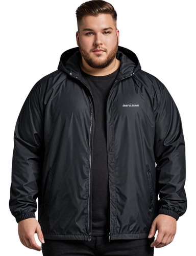Corta Vento Plus Size Jaqueta Masculina Impermeável Aspen