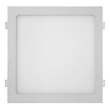 Painel Plafon Led Iluminaria De Embutir Quadrada Slim 18w 