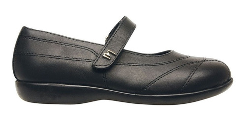 Zapatos Guillermina Colegial Marcel Cuero 34/40 Negras 300cu