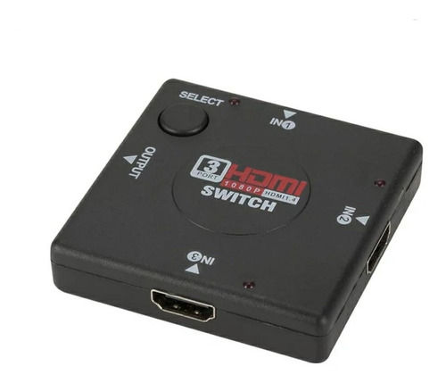 Adaptador Switch 3x1 Divisor 3 Portas Hdmi P/ Tv Note Sh-01