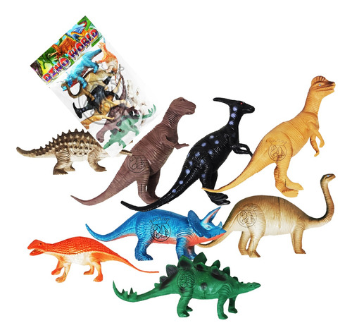 Dinossauro Borracha Animal Jurassic Alta Qualidade Brinquedo