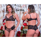 Conjunto De Lingerie Estampa Animal Print.