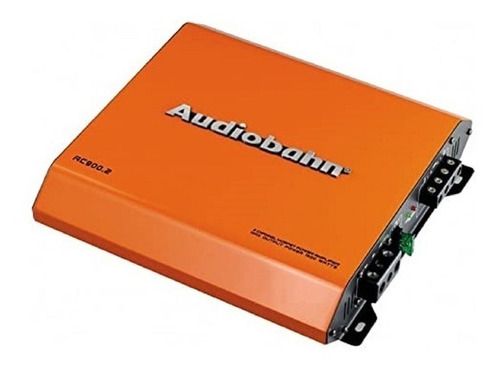 Amplificador Fuente Audiobahn 1500w 2 Canales Color Naranja